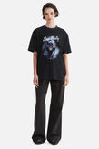 Ena Pelly Panther Oversized Tee - Black