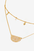 By Charlotte Live In Peace Lotus Necklace - Gold