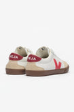 Veja Volley Leather - White Pekin Bark