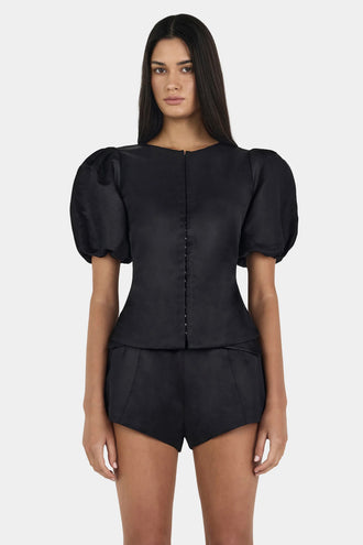 Hansen & Gretel Pellegrino Top - Black