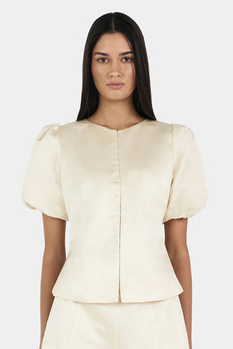 Hansen & Gretel Pellegrino Top - Pearl