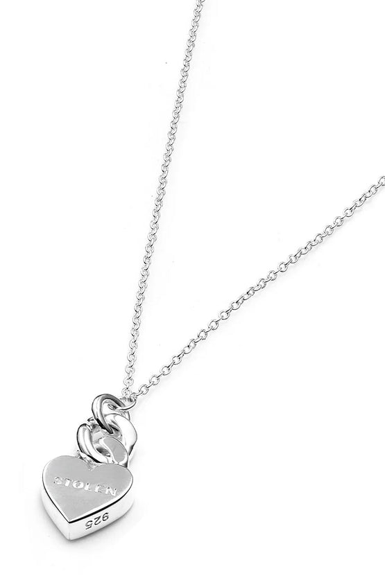 Stolen Girlfriends Club Love Chain Pendant Necklace - Silver