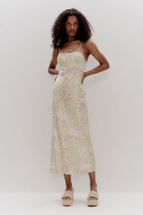 Ownley Penelope Slip Dress - Garden Party
