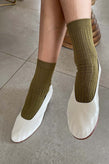 Le Bon Shoppe Her Socks Cotton - Pesto
