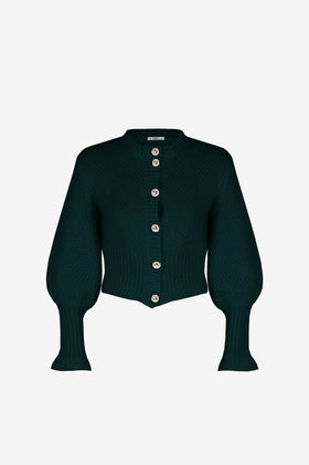 Ruby Matilda Cardigan - Petrol