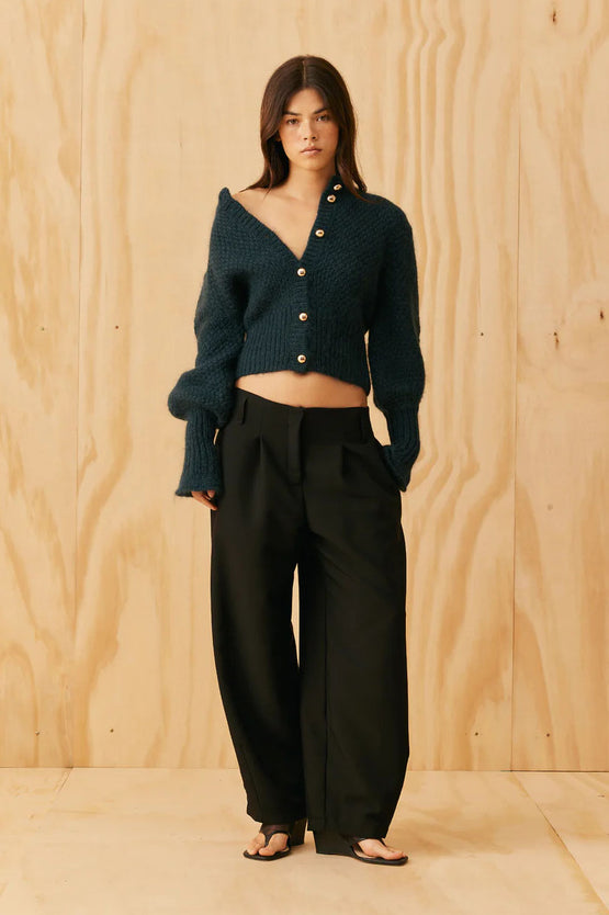 Ruby Matilda Cardigan - Petrol