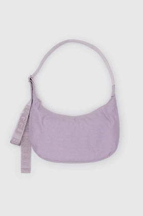 Baggu Medium Nylon Crescent Bag - Dusty Pink