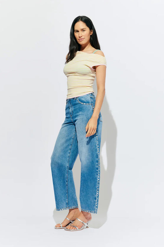 Ruby Emma Knit Top - Lemon Baby Pink