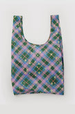 Baggu Standard Bag - Green Star Plaid