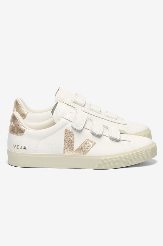 Veja Recife Leather - White Platine