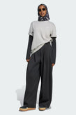 Adidas Pleated Pant - Black / Chalk White