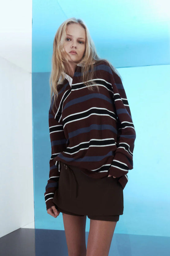 Bec & Bridge Kylo Jersey - Plum Indigo