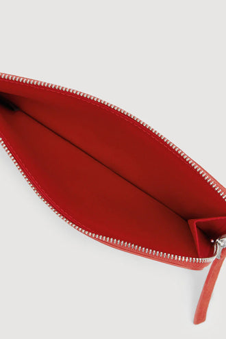 Assembly Neve Suede Pouch - Chilli