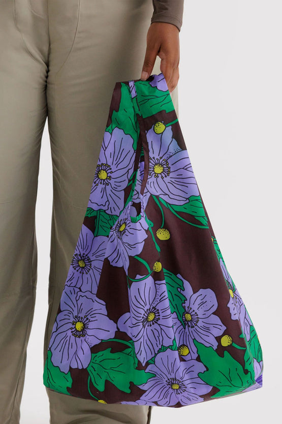 Baggu Standard Bag - Maroon Poppy