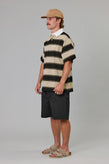 Just Another Fisherman Portside Polo - Clay Brown