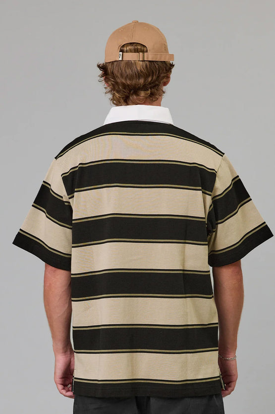 Just Another Fisherman Portside Polo - Clay Brown