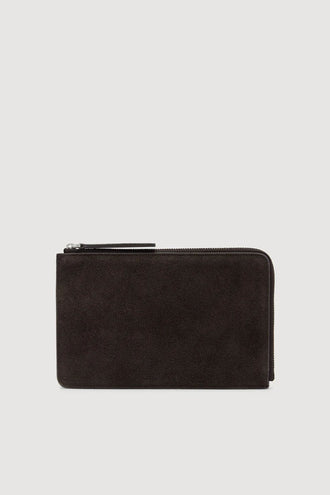 Assembly Neve Suede Pouch - Ganache