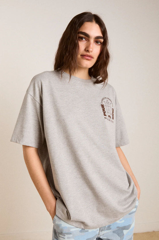 Damson Madder Pour Over Coffee Tee - Grey