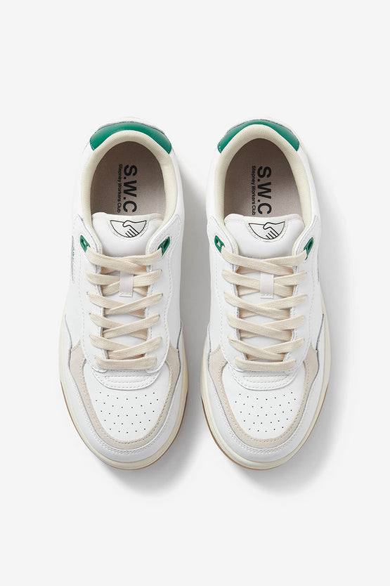 S.W.C Pro Cup 01 Leather - White Green