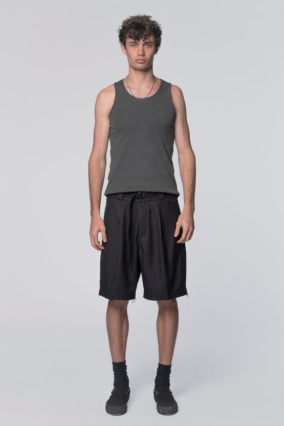 Beach Brains Proof Short - Dark Grey