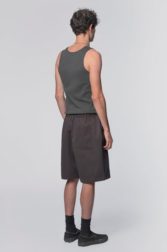 Beach Brains Proof Short - Dark Grey