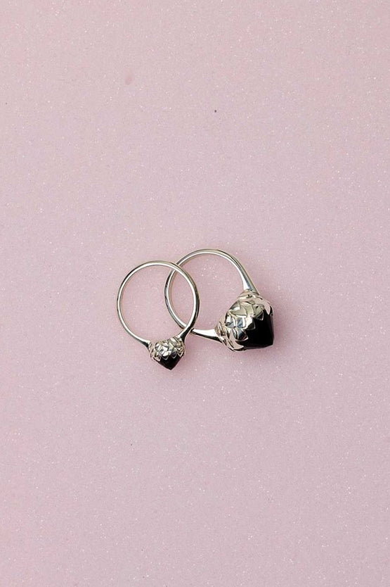 Meadowlark Protea Ring Petite - Silver
