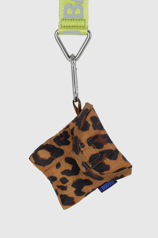 Baggu Puffy Earbuds Case - Leopard