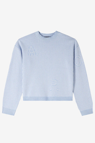 A.P.C W Pull Daisy Jumper - Bleu