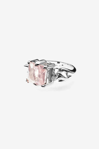 Stolen Girlfriends Club Punk Rose Ring - Silver