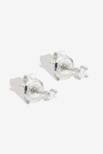 By Charlotte Pure Light Stud Earrings - Silver