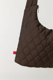Sylvester Quilted Bag - Espresso