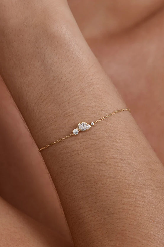 By Charlotte Quiet Radiance Bracelet - Gold
