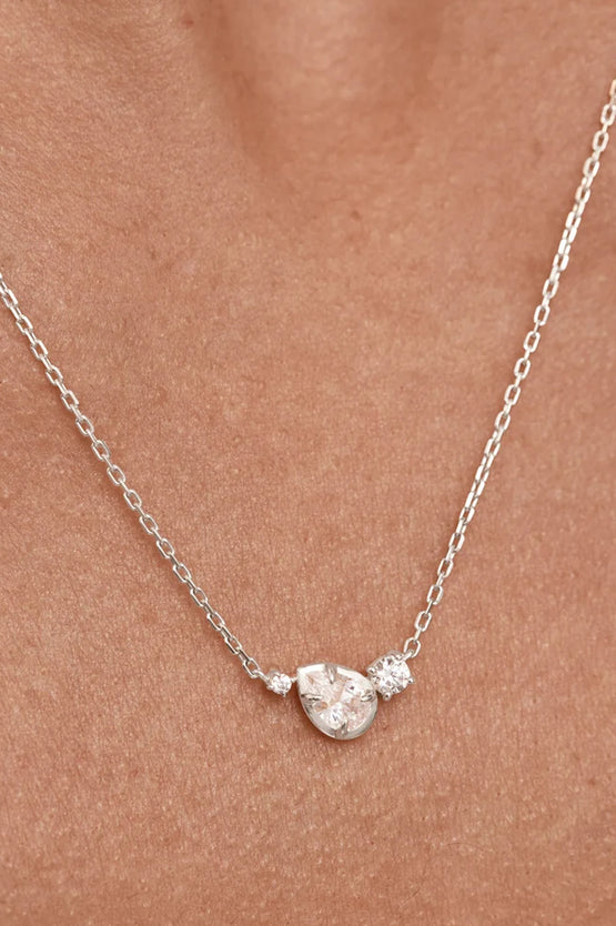By Charlotte Quiet Radiance Necklace - Silver