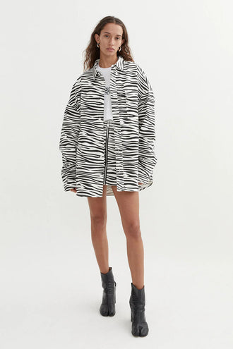 Blanca Quinn Shirt - Zebra