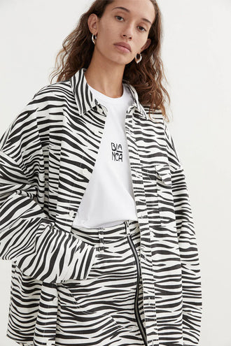 Blanca Quinn Shirt - Zebra