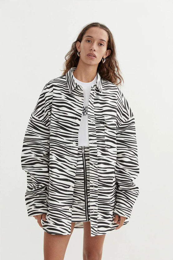 Blanca Quinn Shirt - Zebra