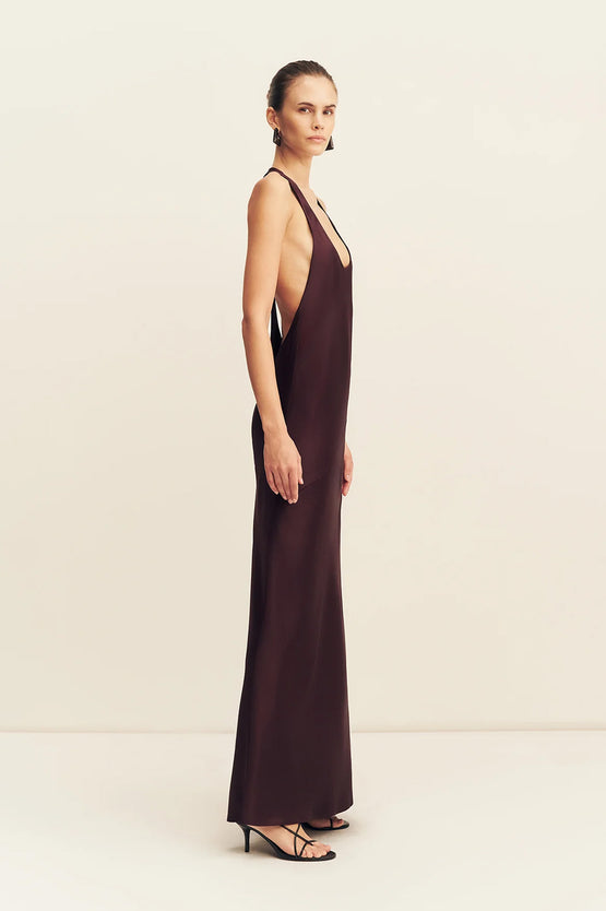 Shona Joy Savanna Racer Back Maxi - Plum