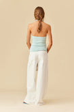 Ruby Ramona Halter Tank - Aqua