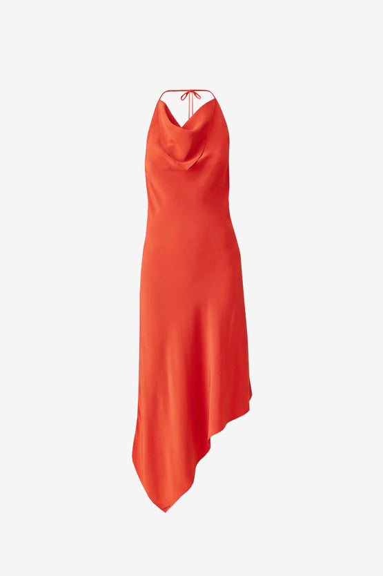 Ruby Ramona Halter Dress - Firewhirl