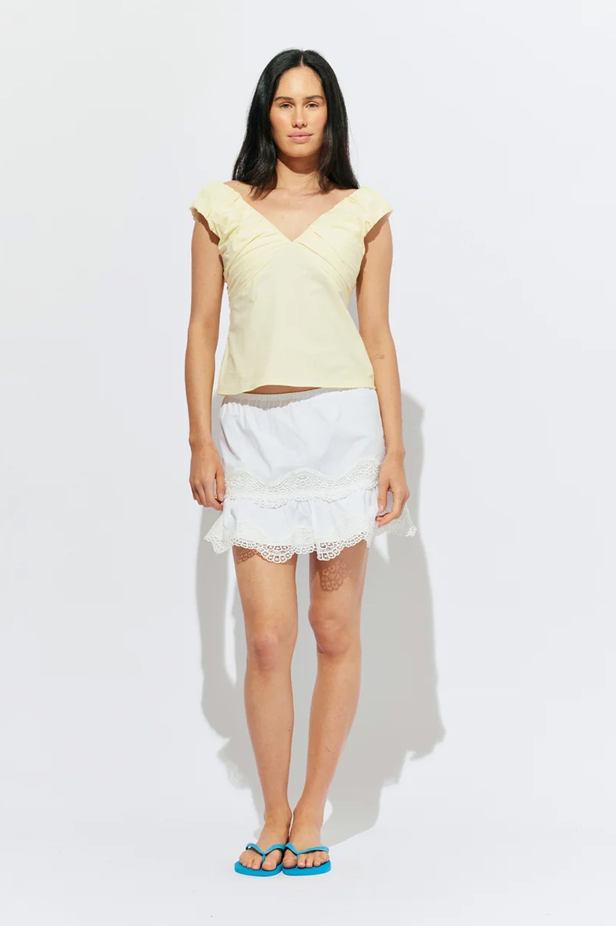 Ruby Raquel Top - Butter
