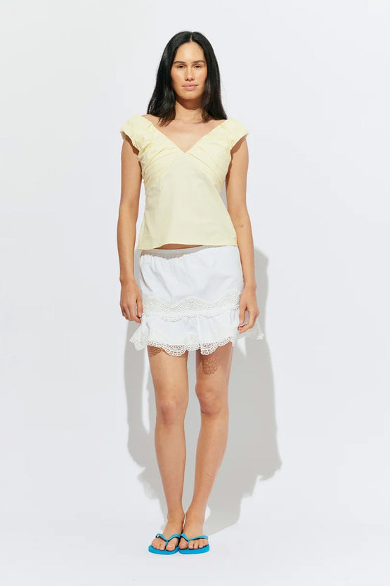 Ruby Raquel Top - Butter