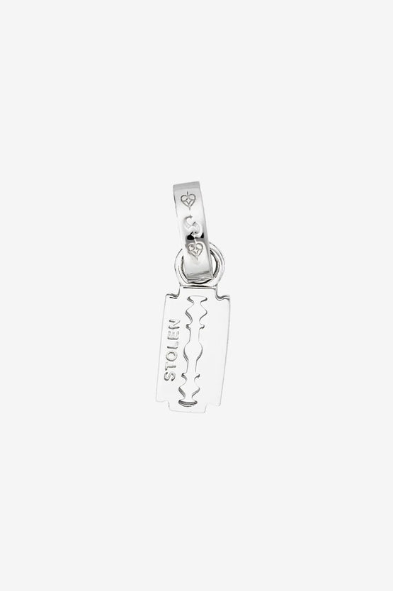 Stolen Girlfriends Club Stolen Razor Charm - Silver