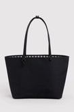 Baggu Large Nylon Reversible Tote - Black/Gingham