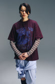 Candice Ready Tee - Maroon