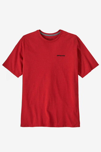Patagonia P-6 Logo Responsibili Tee - Amanita Red