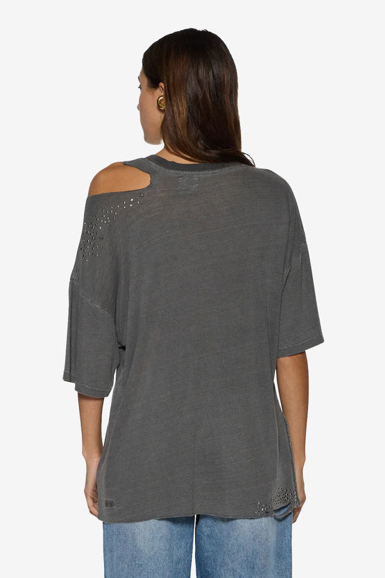 Ksubi Renaissance Oh G SS Tee - Charcoal