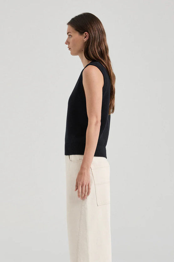 Friends With Frank Ren Top - Black