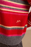 Damson Madder Rene Merino Jumper - Pink/Red