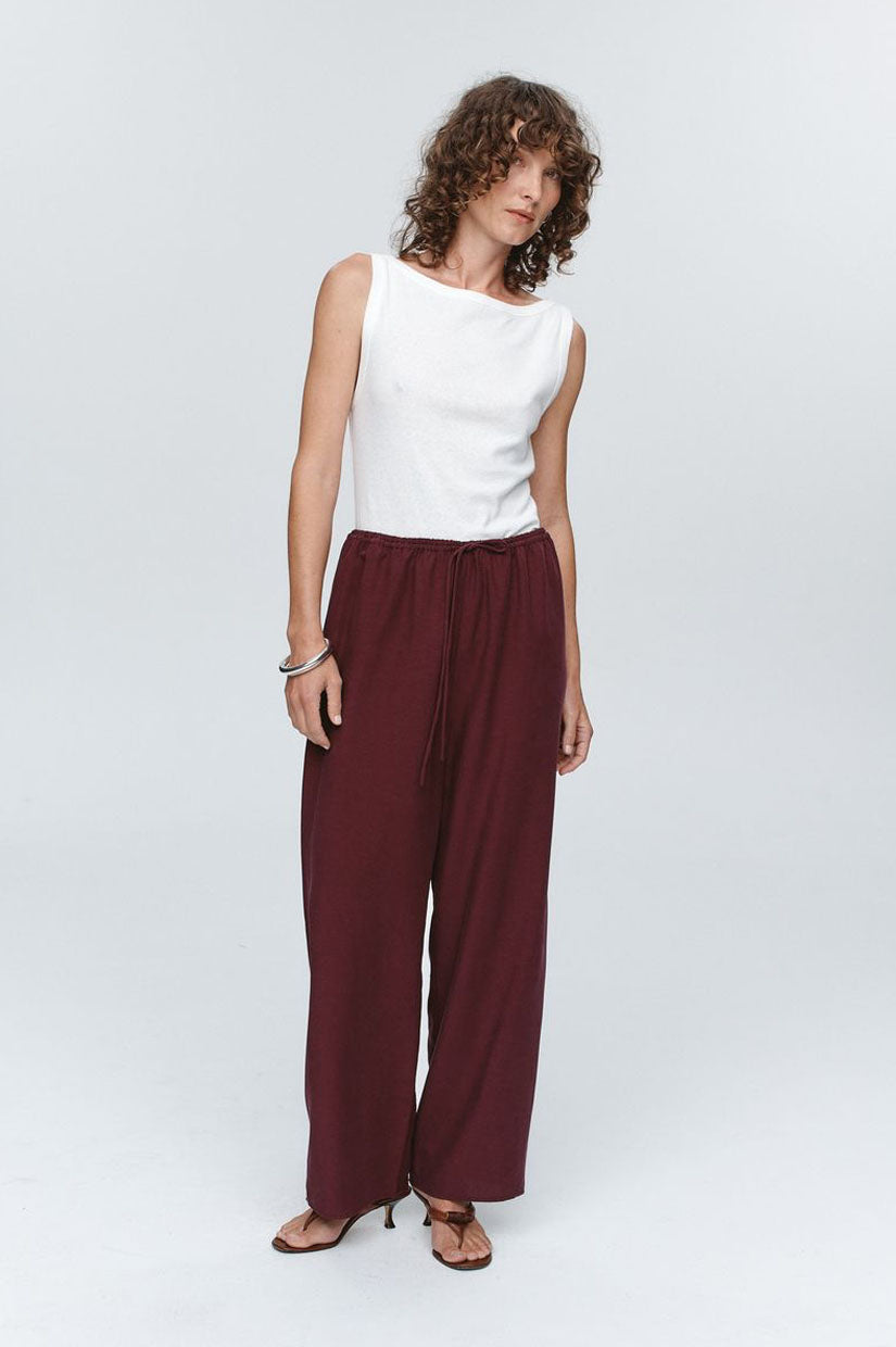 Marle Renee Pant - Pomegranate