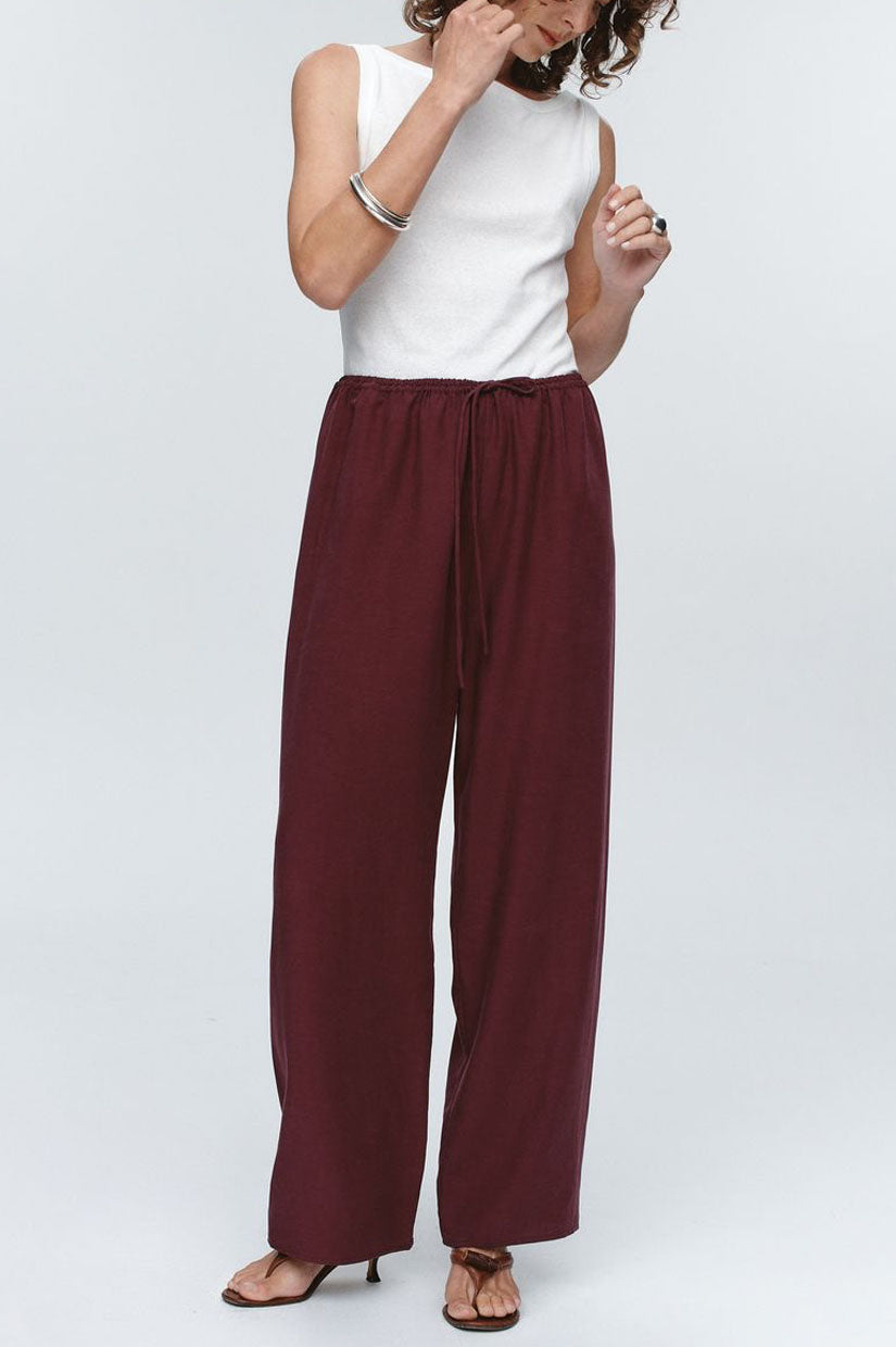 Marle Renee Pant - Pomegranate